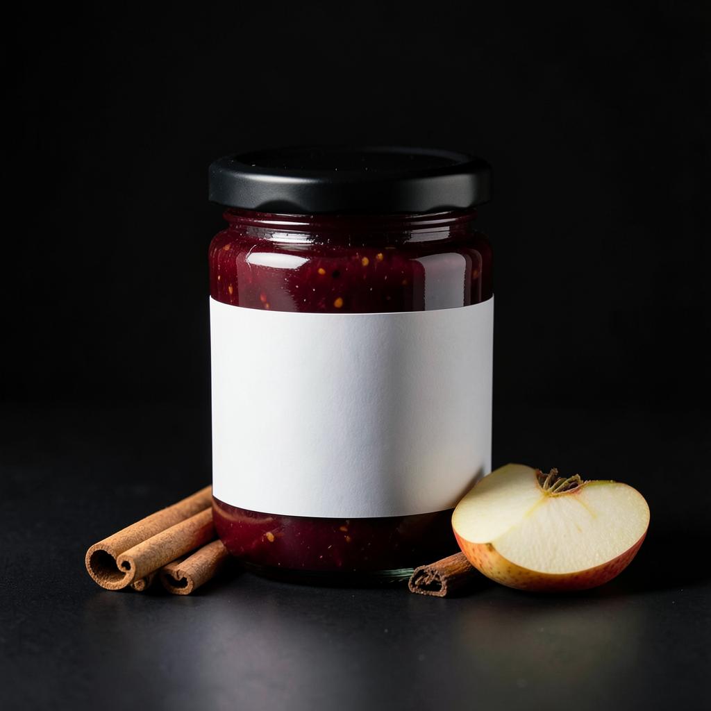 Appalachian Red — Autumn Olive + Apple + Cinnamon Preserve